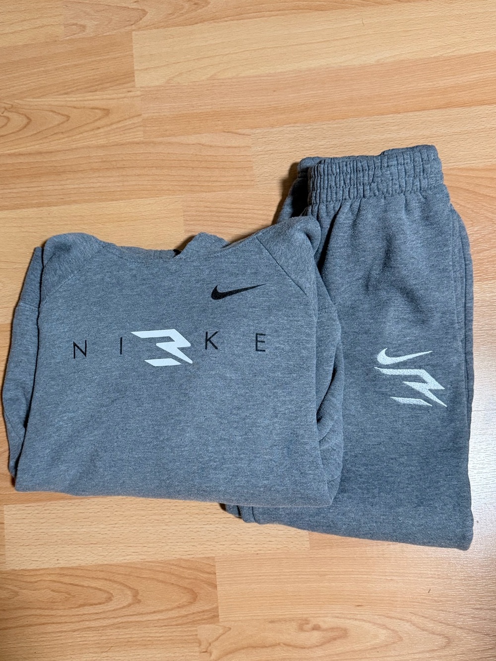 Nike Gray Kids Joggers Set